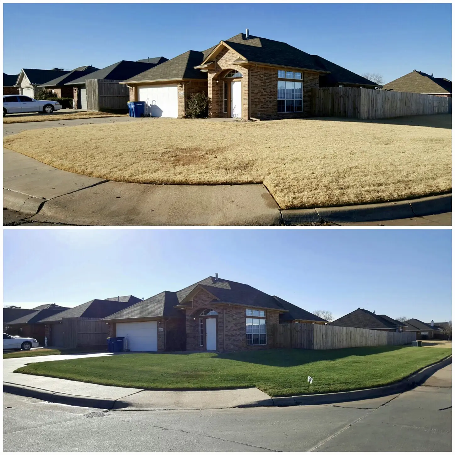 Césped tratado con Endurant